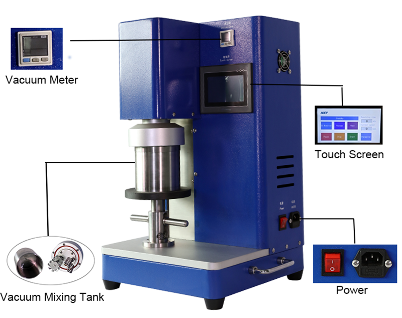 250ML Vacuum Mixing Machine For Lab Research