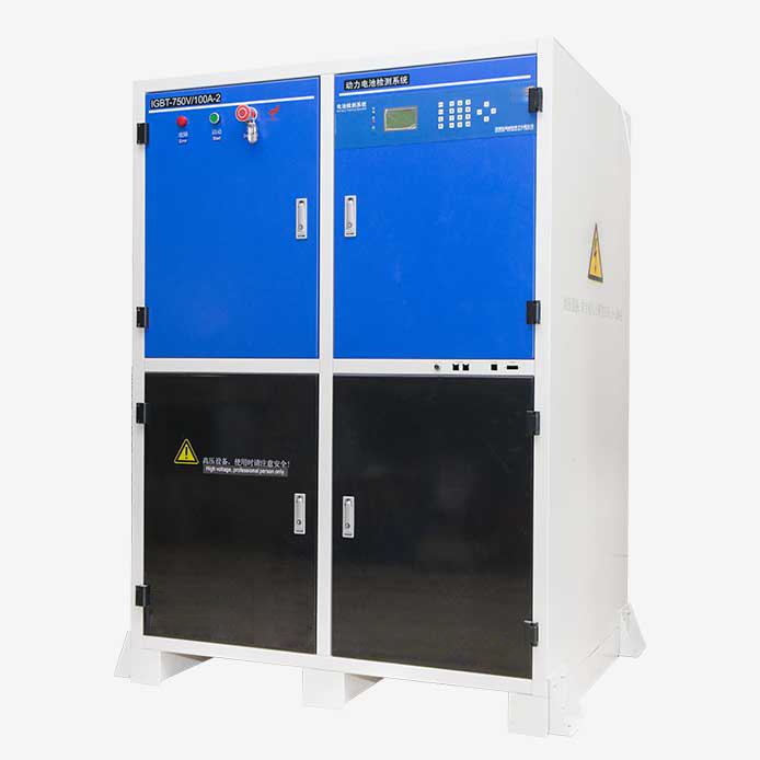 Sistema de detección de carga y descarga regenerativa para probar el módulo y el paquete de batería EV Lipo Power
 