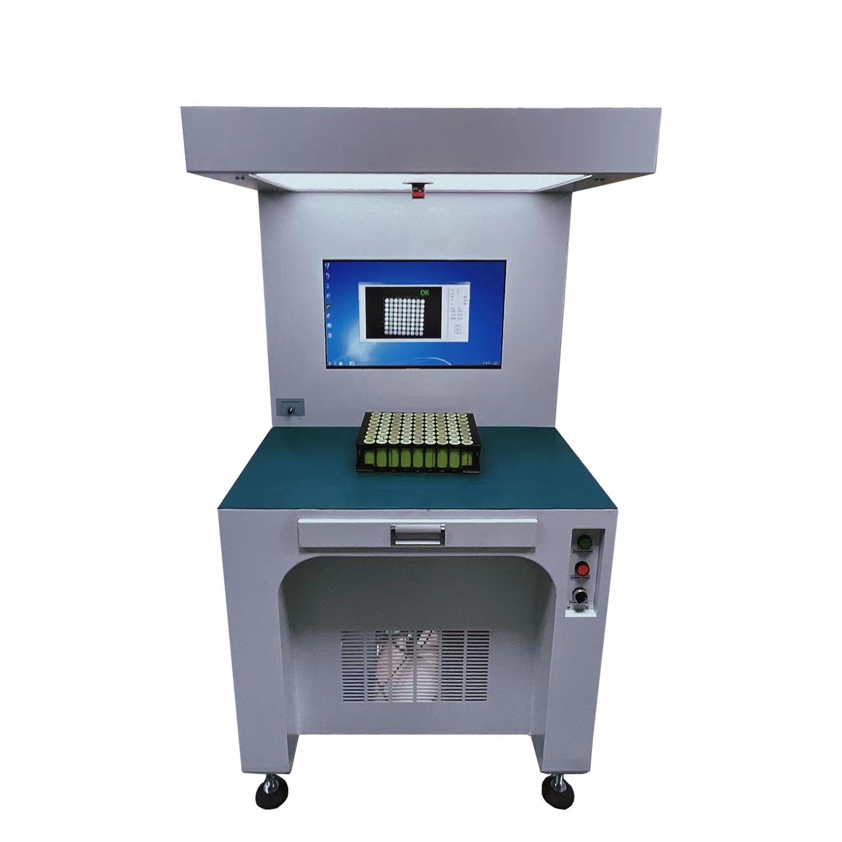 Máquina de prueba positiva y negativa CCD de celda cilíndrica
 