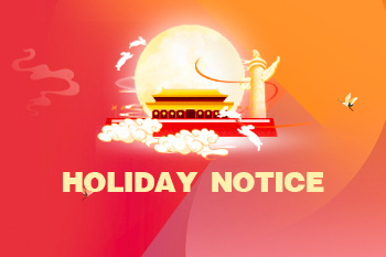 Aviso de días festivos: Día Nacional y Festival del Medio Otoño 2025